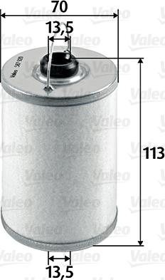 Valeo 587920 - Filtro olio autozon.pro