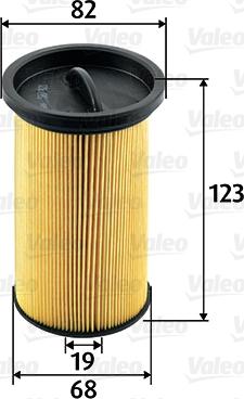 Valeo 587921 - Filtro carburante autozon.pro