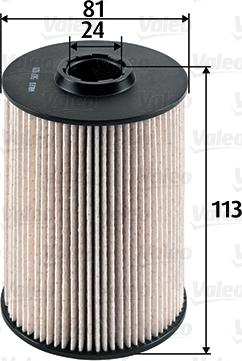 Valeo 587928 - Filtro carburante autozon.pro