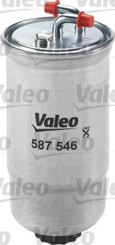 Valeo 587546 - Filtro carburante autozon.pro