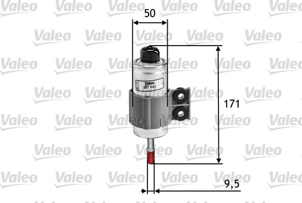 Valeo 587043 - Filtro olio autozon.pro