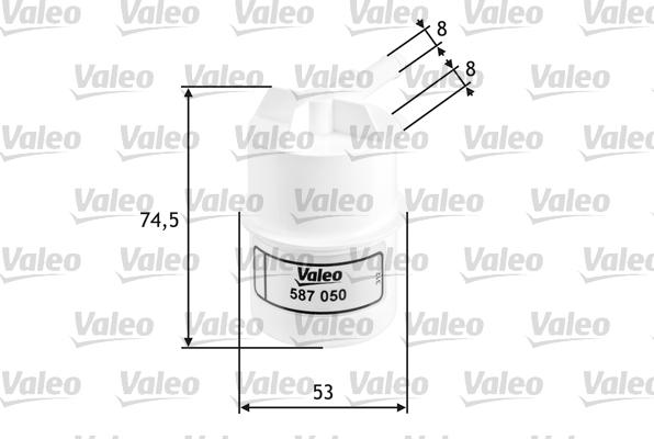 Valeo 587050 - Filtro olio autozon.pro