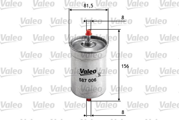 Valeo 587006 - Filtro olio autozon.pro