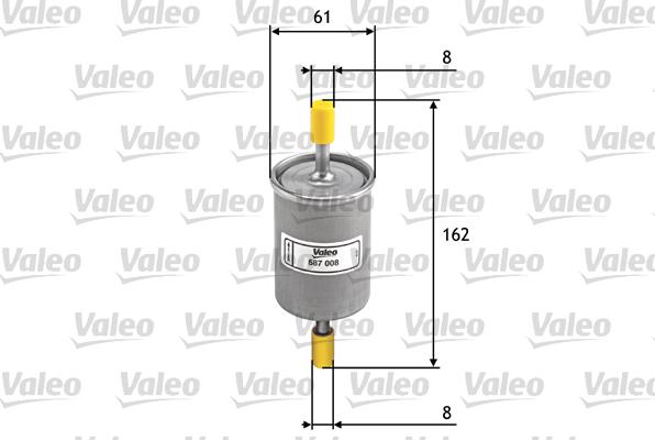 Valeo 587008 - Filtro olio autozon.pro