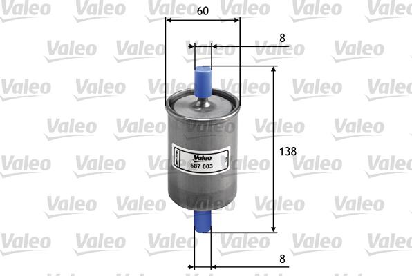 Valeo 587003 - Filtro olio autozon.pro