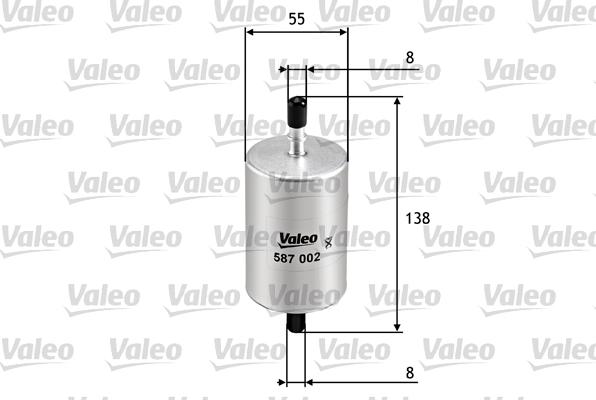 Valeo 587002 - Filtro olio autozon.pro