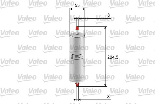 Valeo 587015 - Filtro carburante autozon.pro