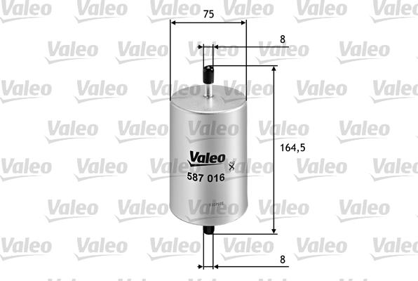 Valeo 587016 - Filtro olio autozon.pro