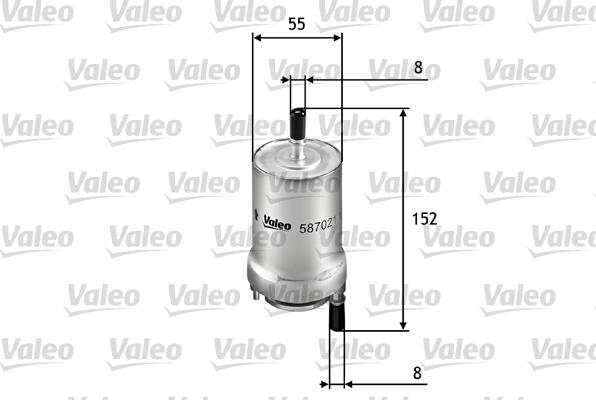 Valeo 587021 - Filtro olio autozon.pro