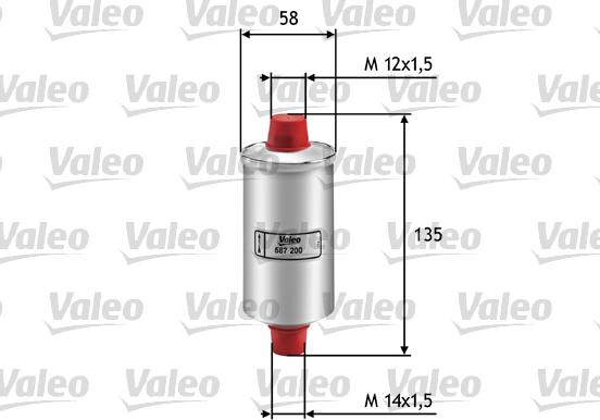 Valeo 587200 - Filtro olio autozon.pro