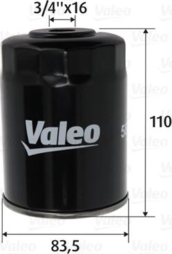 Valeo 587754 - Filtro carburante autozon.pro