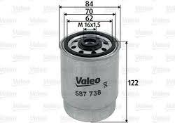 Valeo 587738 - Filtro carburante autozon.pro