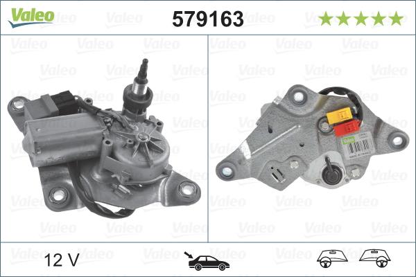 Valeo 579163 - Motore tergicristallo autozon.pro