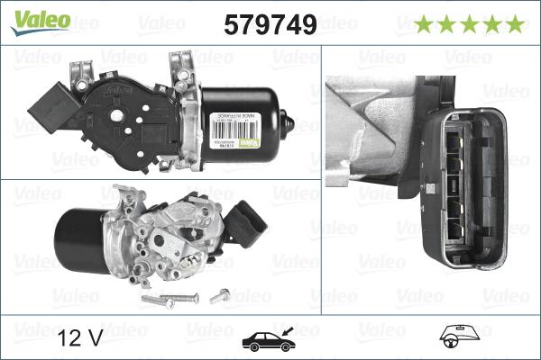 Valeo 579749 - Motore tergicristallo autozon.pro