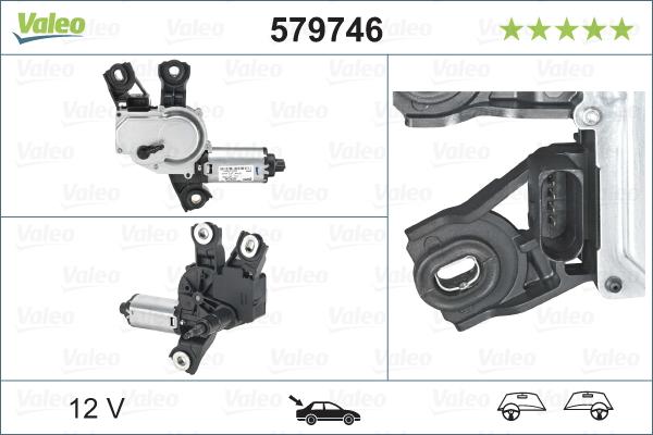 Valeo 579746 - Motore tergicristallo autozon.pro