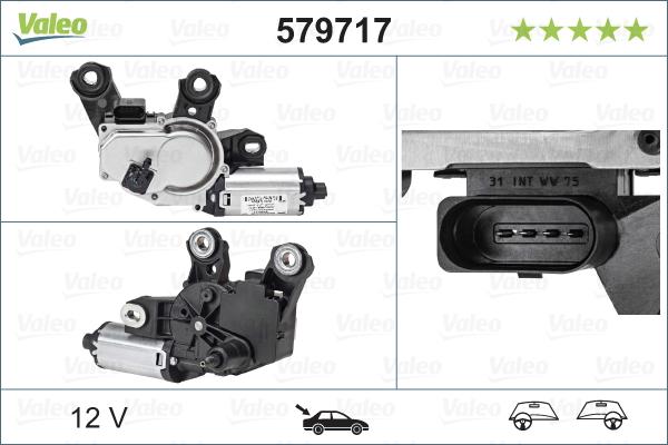 Valeo 579717 - Motore tergicristallo autozon.pro