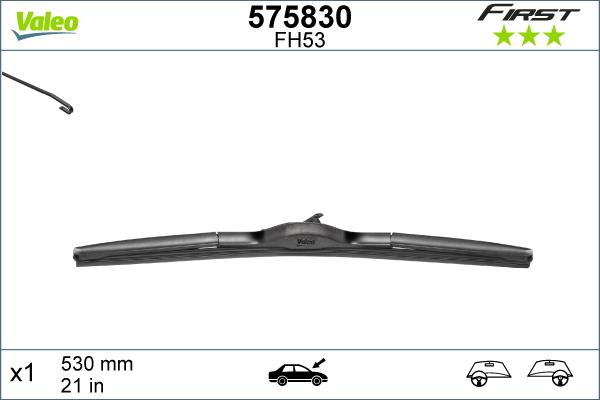 Valeo 575830 - Spazzola tergi autozon.pro