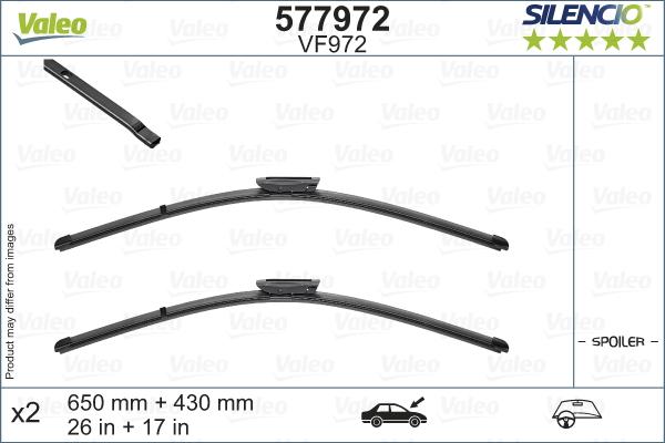 Valeo 577972 - Spazzola tergi autozon.pro