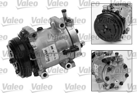 Valeo 699145 - Compressore, Climatizzatore autozon.pro