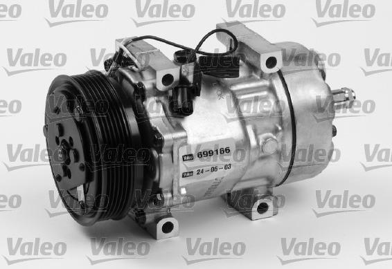 Valeo 699166 - Compressore, Climatizzatore autozon.pro