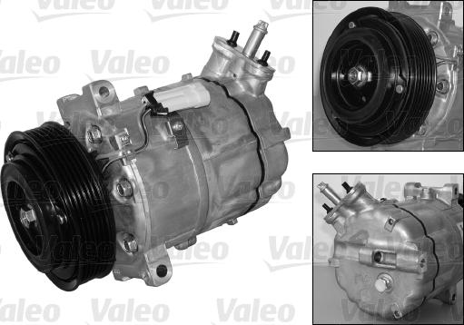 Valeo 699855 - Compressore, Climatizzatore autozon.pro