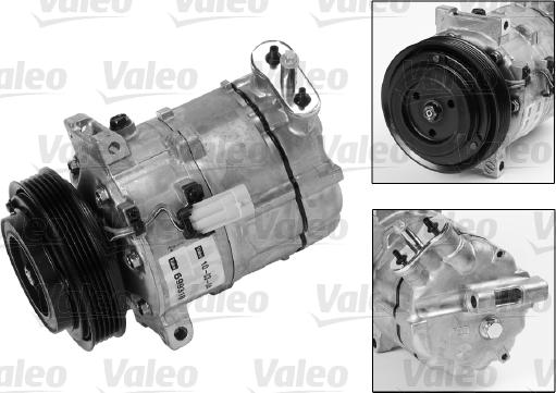 Valeo 699818 - Compressore, Climatizzatore autozon.pro