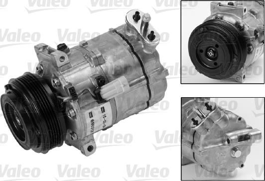 Valeo 699817 - Compressore, Climatizzatore autozon.pro