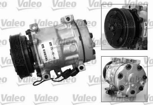 Valeo 699345 - Compressore, Climatizzatore autozon.pro