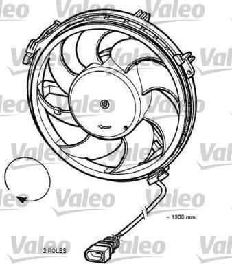 Valeo 696055 - Ventola, Raffreddamento motore autozon.pro