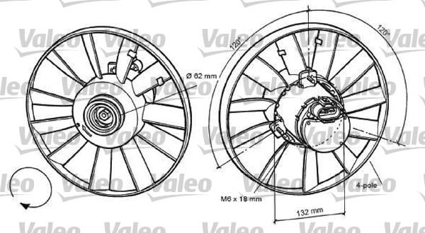 Valeo 696057 - Ventola, Raffreddamento motore autozon.pro