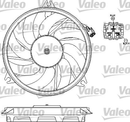 Valeo 696069 - Ventola, Raffreddamento motore autozon.pro