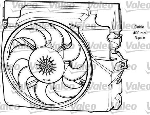 Valeo 696065 - Ventola, Raffreddamento motore autozon.pro