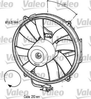 Valeo 696062 - Ventola, Raffreddamento motore autozon.pro