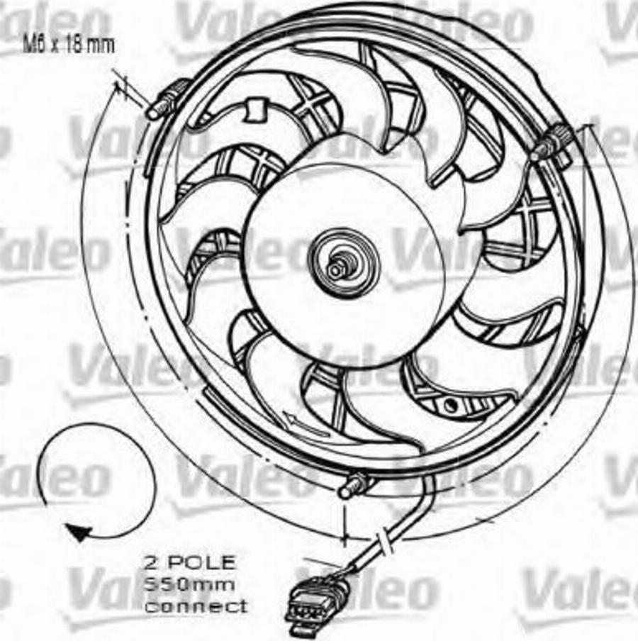 Valeo 696084 - Ventola, Raffreddamento motore autozon.pro