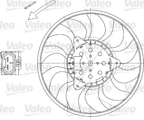 Valeo 696029 - Ventola, Raffreddamento motore autozon.pro