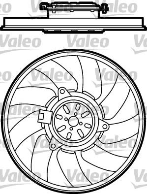 Valeo 696026 - Ventola, Raffreddamento motore autozon.pro