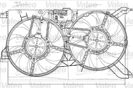 Valeo 696023 - Ventola, Raffreddamento motore autozon.pro