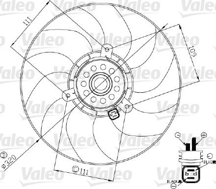 Valeo 696190 - Ventola, Raffreddamento motore autozon.pro