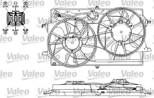 Valeo 696149 - Ventola, Raffreddamento motore autozon.pro