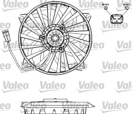 Valeo 696141 - Ventola, Raffreddamento motore autozon.pro