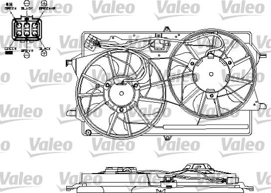 Valeo 696153 - Ventola, Raffreddamento motore autozon.pro