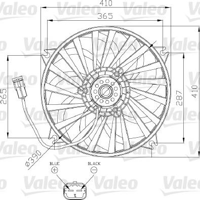 Valeo 696139 - Ventola, Raffreddamento motore autozon.pro