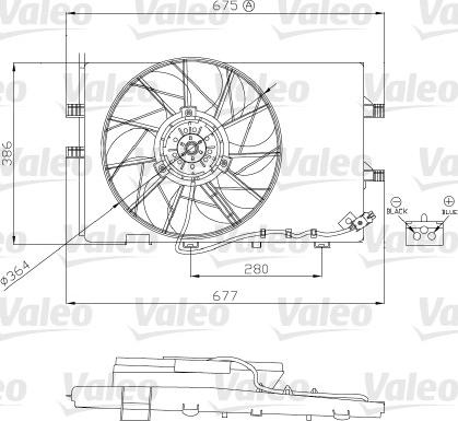 Valeo 696130 - Ventola, Raffreddamento motore autozon.pro