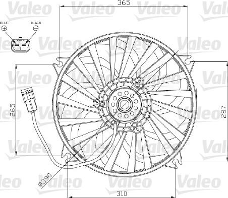 Valeo 696174 - Ventola, Raffreddamento motore autozon.pro