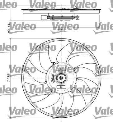 Valeo 696349 - Ventola, Raffreddamento motore autozon.pro