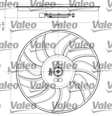 Valeo 696350 - Ventola, Raffreddamento motore autozon.pro