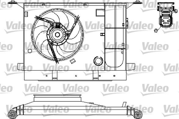 Valeo 696211 - Ventola, Raffreddamento motore autozon.pro