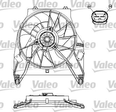 Valeo 696217 - Ventola, Raffreddamento motore autozon.pro