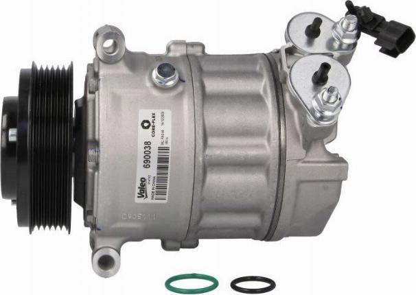 Valeo 690038 - Compressore, Climatizzatore autozon.pro