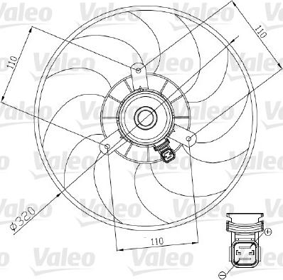 Valeo 698444 - Ventola, Raffreddamento motore autozon.pro